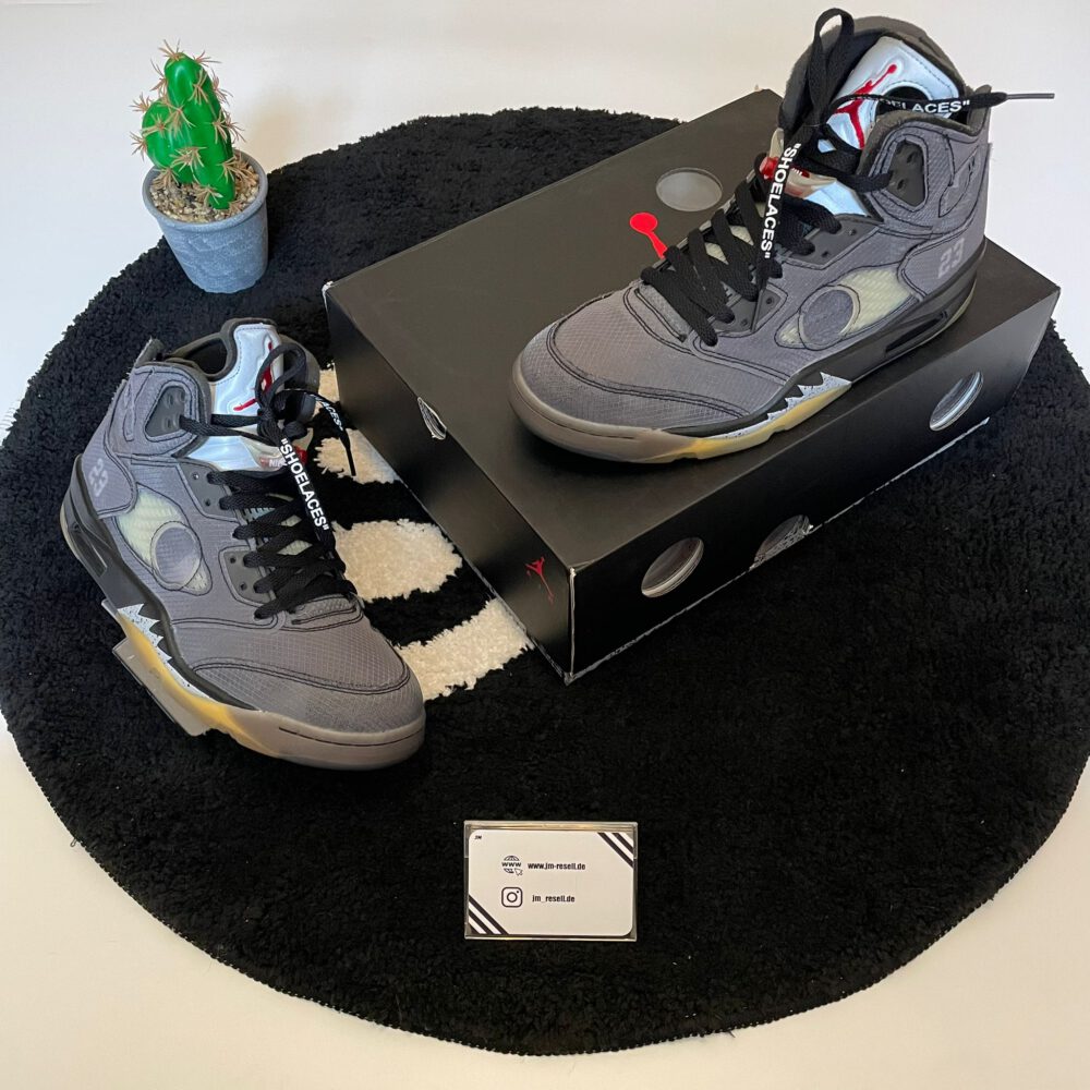 Jordan 5 Off-White Muslin • Größe 44,5