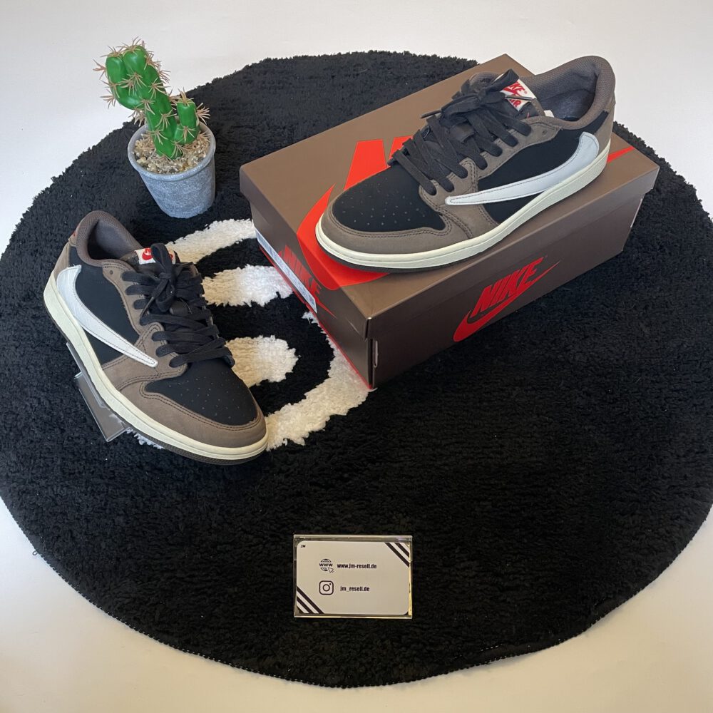 Jordan 1 Retro Low Travis Scott OG Mocha • Größe 43 - gebraucht