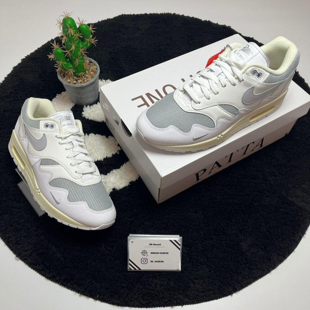 Nike Air Max 1 Patta Waves White • Größe 44