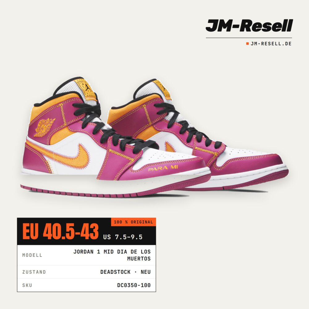 Air Jordan 1 Mid Dia de los Muertos